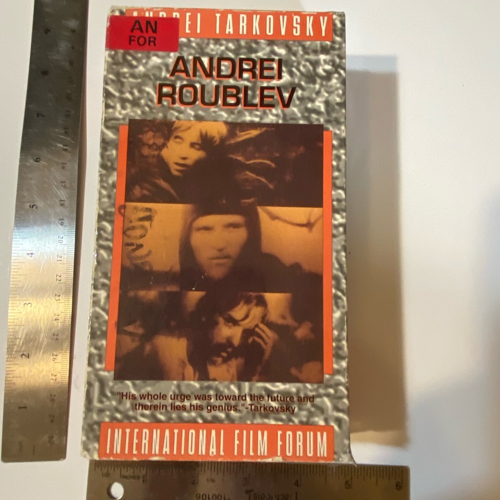 VHS “Andre Roublev” Rare
